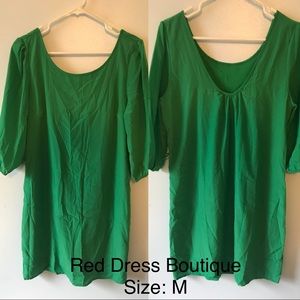 Green Shift Dress